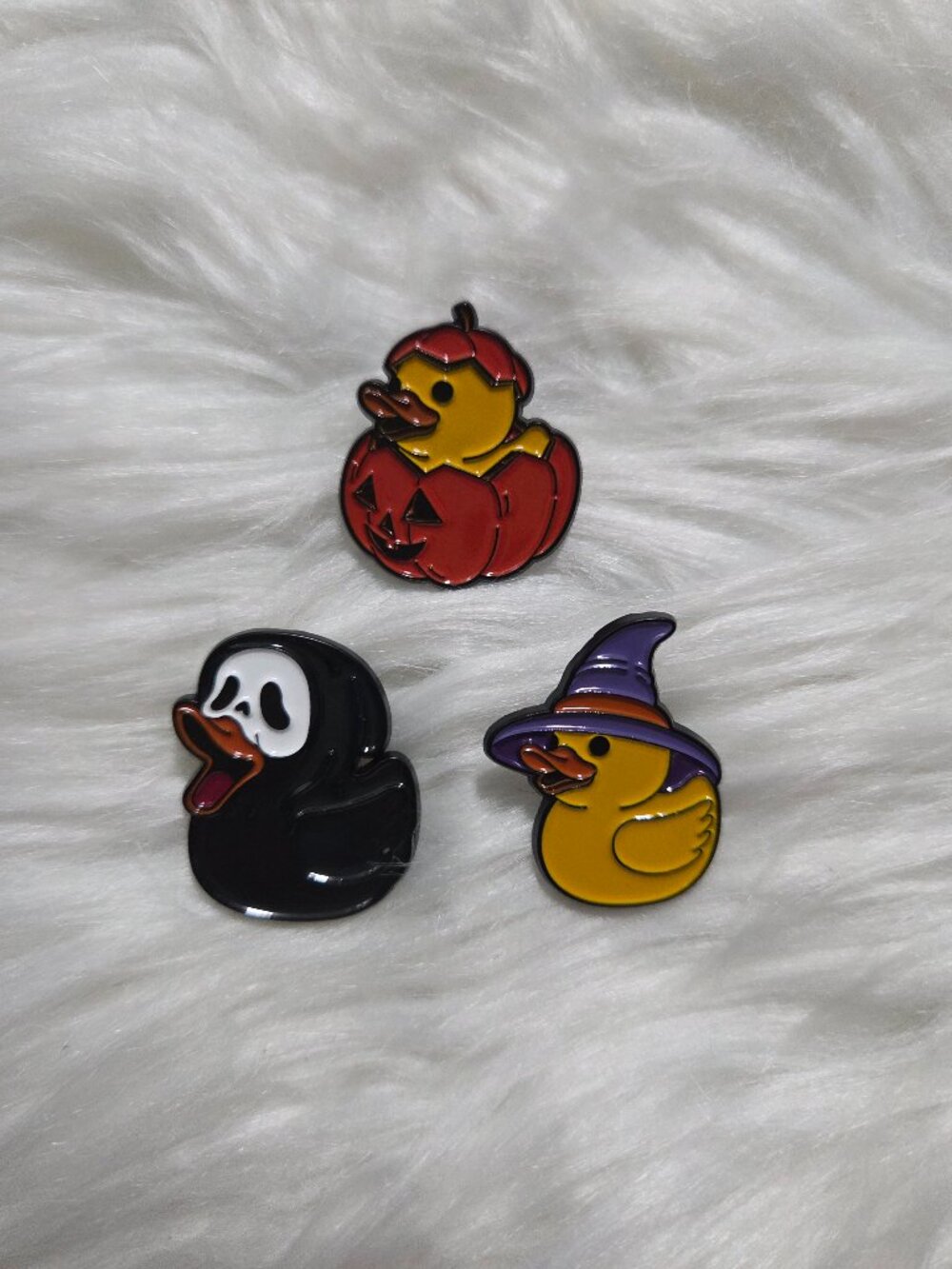 Halloween Duck Pin Set